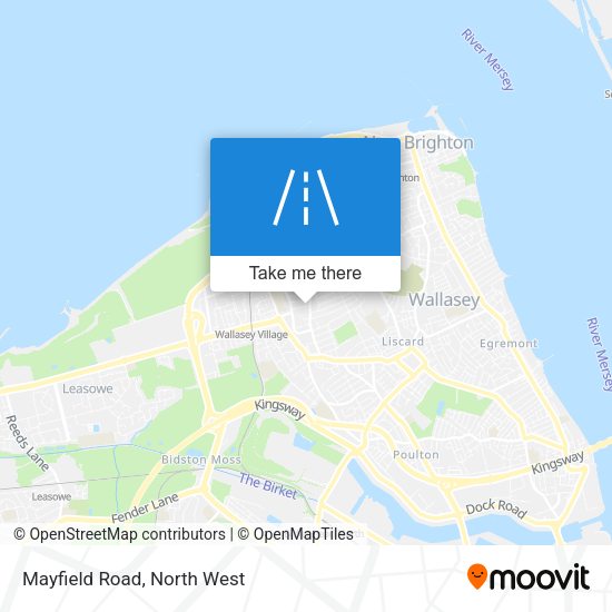 Mayfield Road map