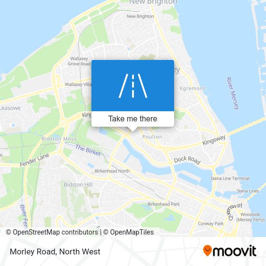 Morley Road map