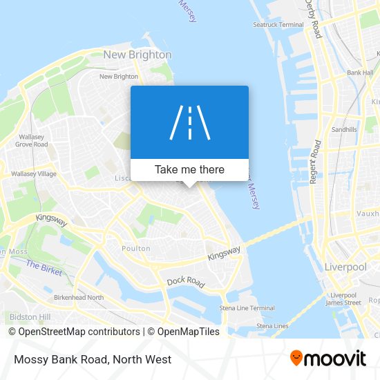 Mossy Bank Road map