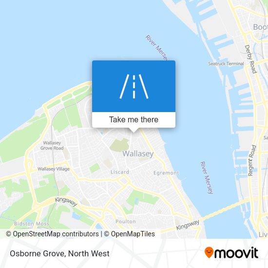 Osborne Grove map