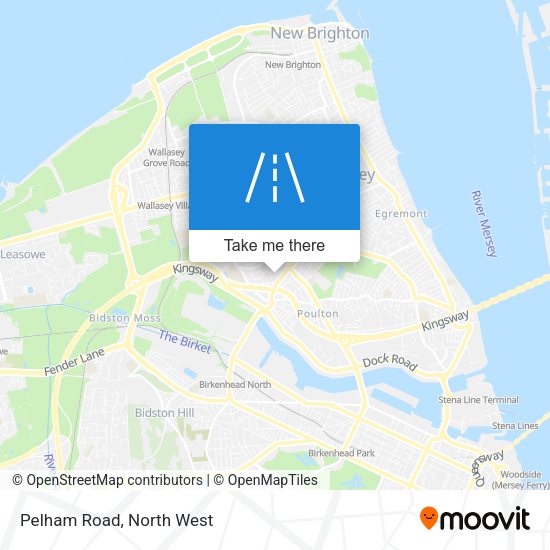 Pelham Road map