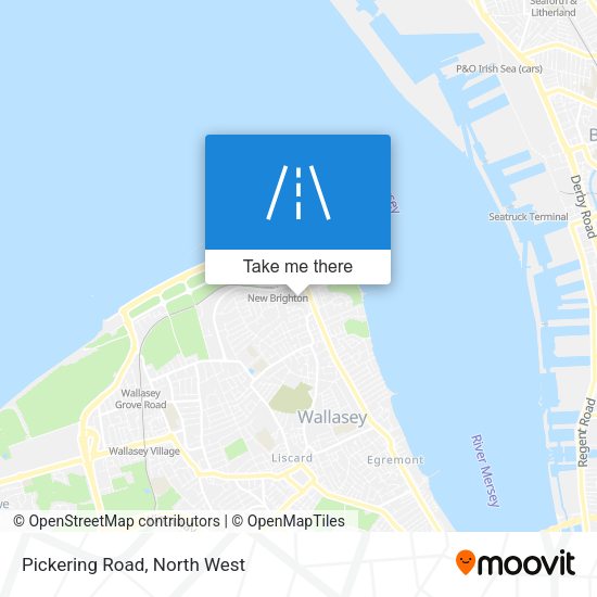 Pickering Road map
