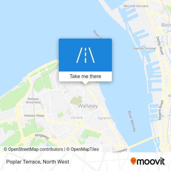Poplar Terrace map