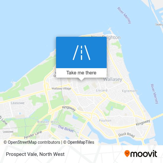 Prospect Vale map