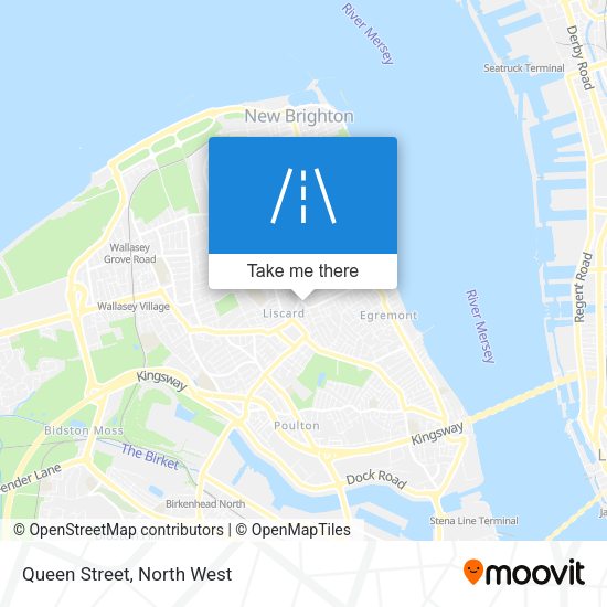 Queen Street map