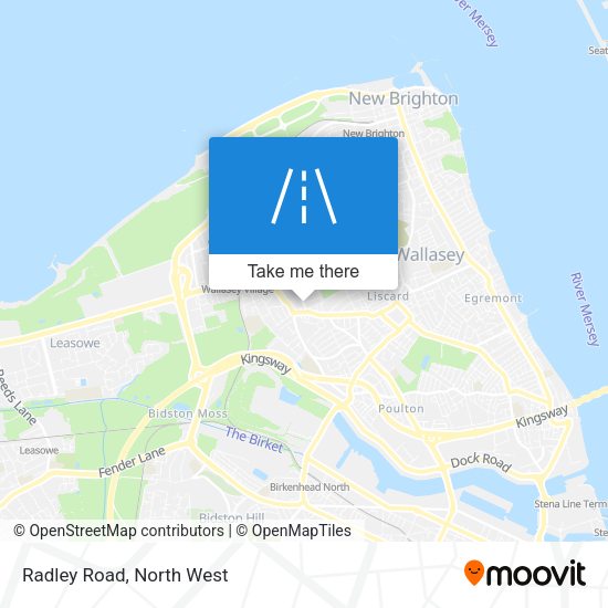 Radley Road map