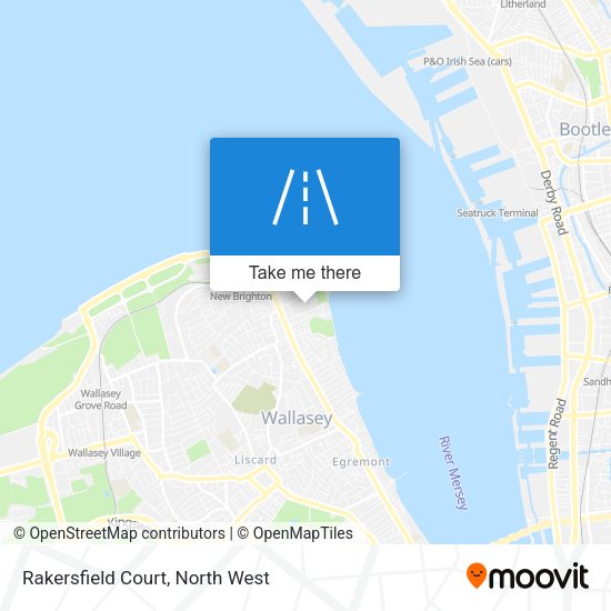 Rakersfield Court map