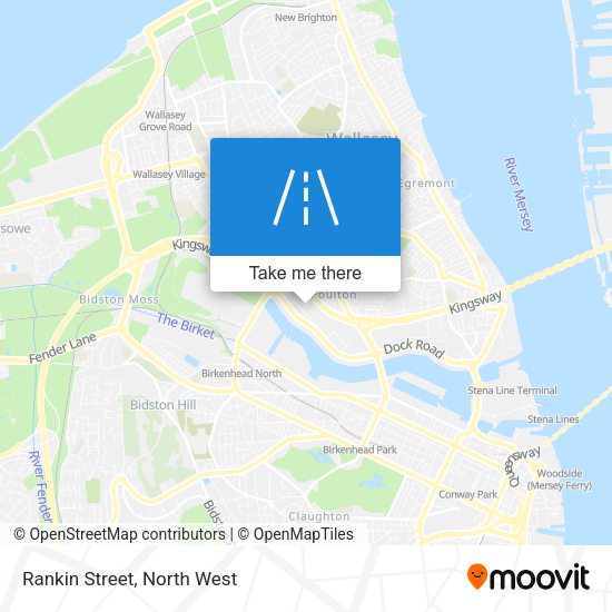 Rankin Street map