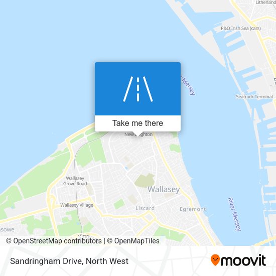 Sandringham Drive map