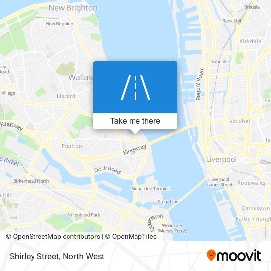 Shirley Street map