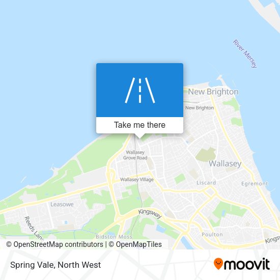 Spring Vale map