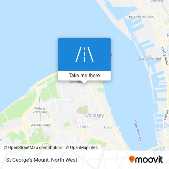 St George's Mount map