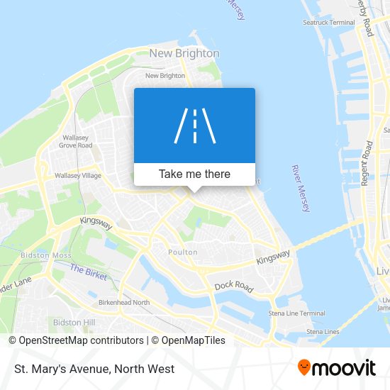 St. Mary's Avenue map