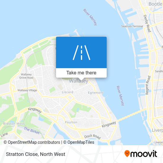 Stratton Close map
