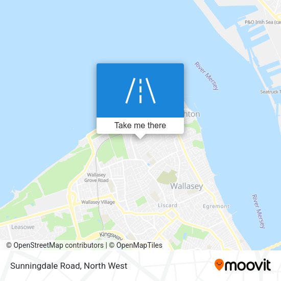 Sunningdale Road map