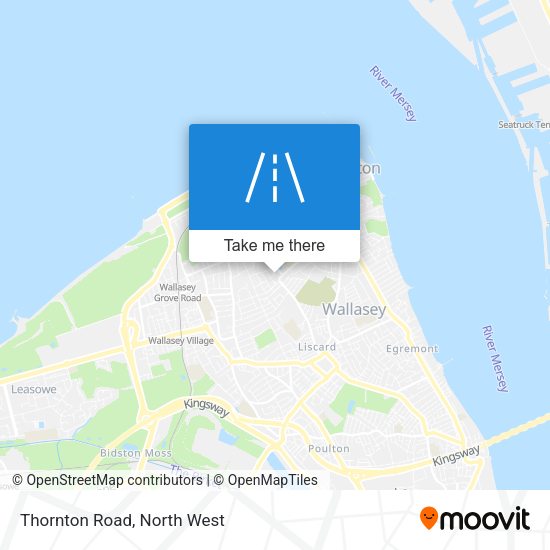 Thornton Road map