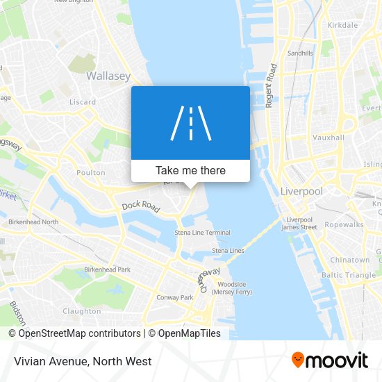 Vivian Avenue map