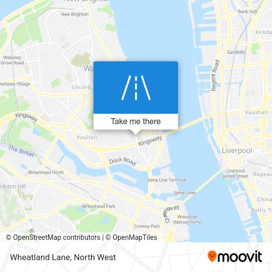 Wheatland Lane map