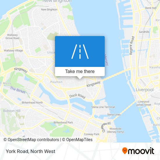 York Road map