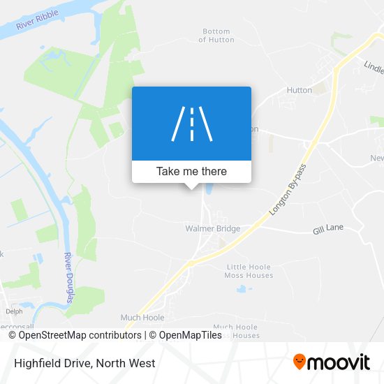 Highfield Drive map