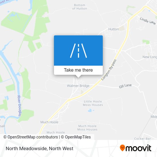 North Meadowside map