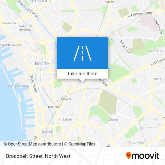 Broadbelt Street map