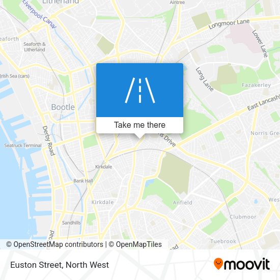 Euston Street map