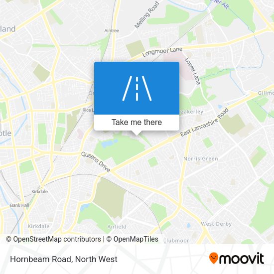 Hornbeam Road map