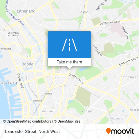 Lancaster Street map