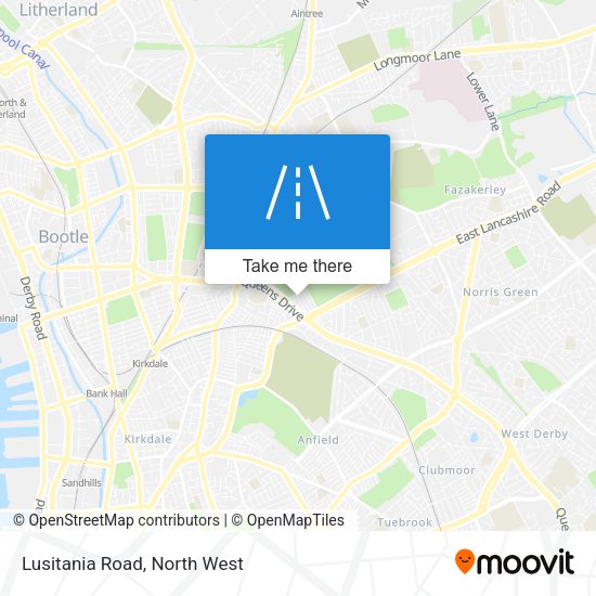 Lusitania Road map