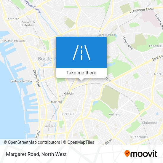 Margaret Road map