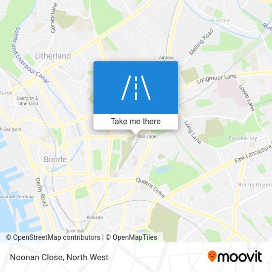 Noonan Close map