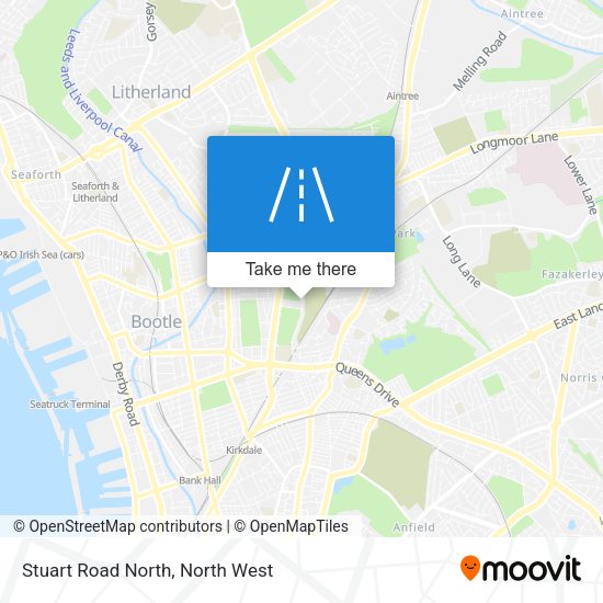Stuart Road North map