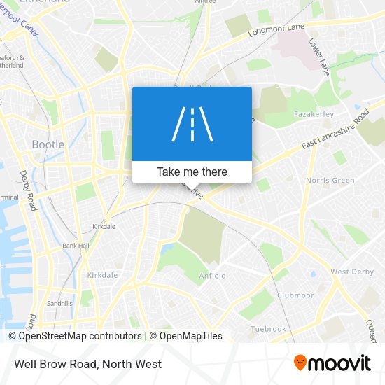 Well Brow Road map