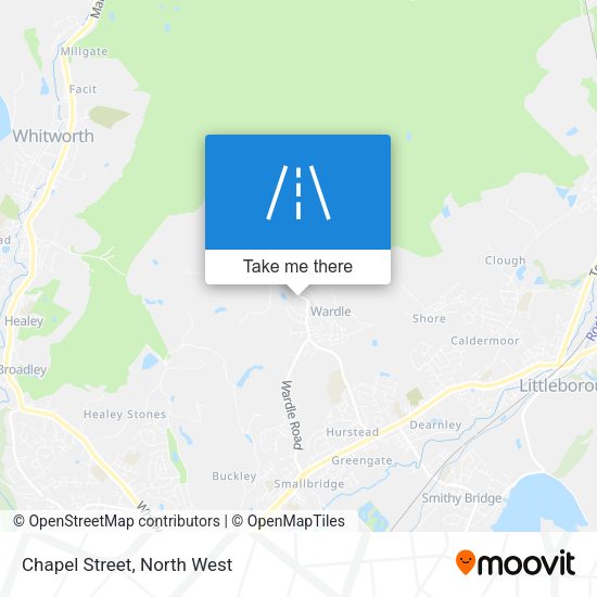 Chapel Street map
