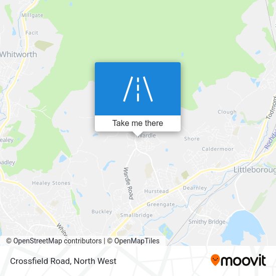 Crossfield Road map