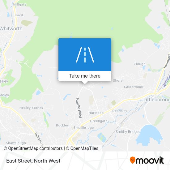 East Street map