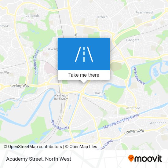 Academy Street map