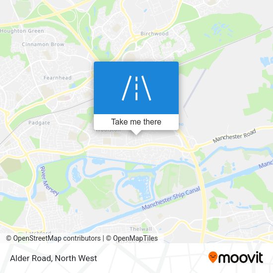Alder Road map