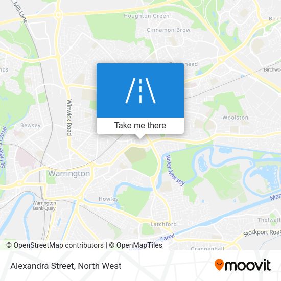 Alexandra Street map