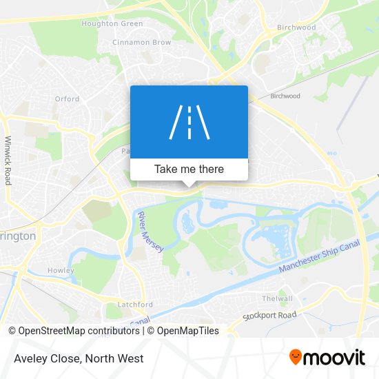 Aveley Close map