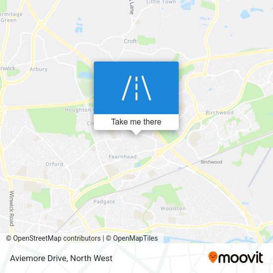 Aviemore Drive map