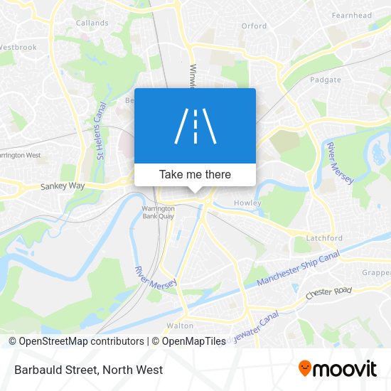 Barbauld Street map
