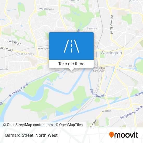 Barnard Street map