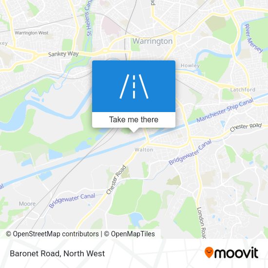 Baronet Road map