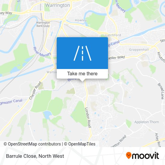 Barrule Close map