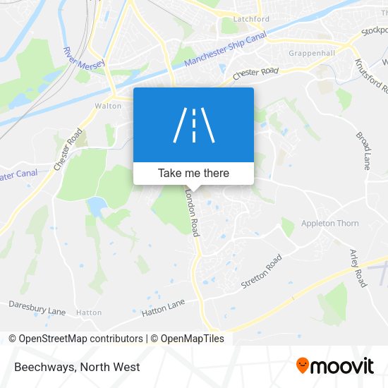 Beechways map