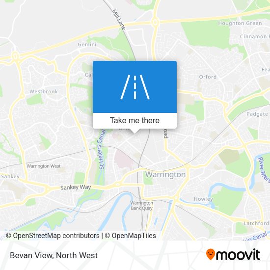 Bevan View map