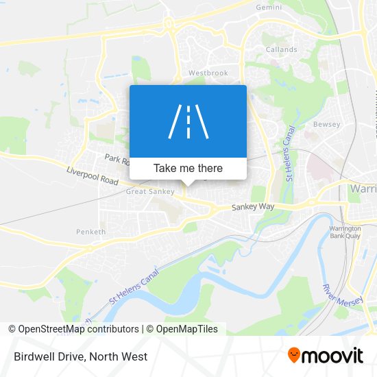 Birdwell Drive map