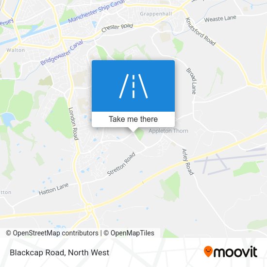 Blackcap Road map